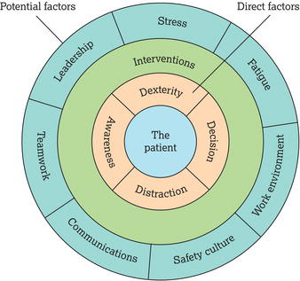 The Human Factors Model. Source: Adapted from RCN () with permission of the Royal College of Nursing.