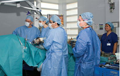 Surgical team.