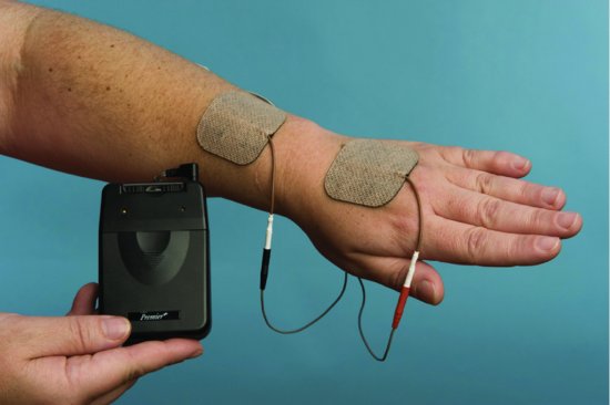 TENS machine. Source: Dougherty and Lister ().